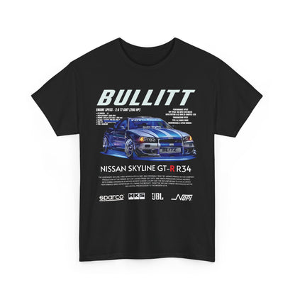 'What's Up Bullitt? - Fast & Furious' T-shirt, Bullitt Shirt
