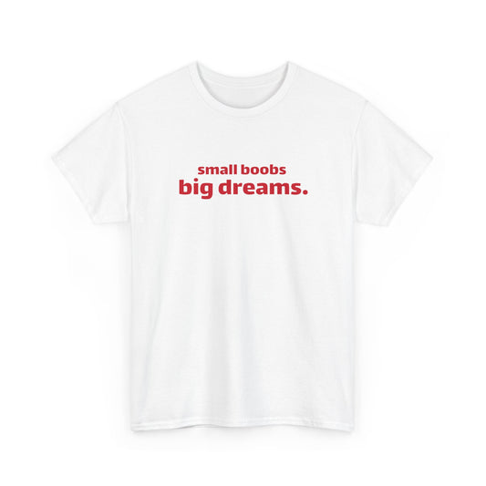 Small Boobs Big Dreams T-Shirt