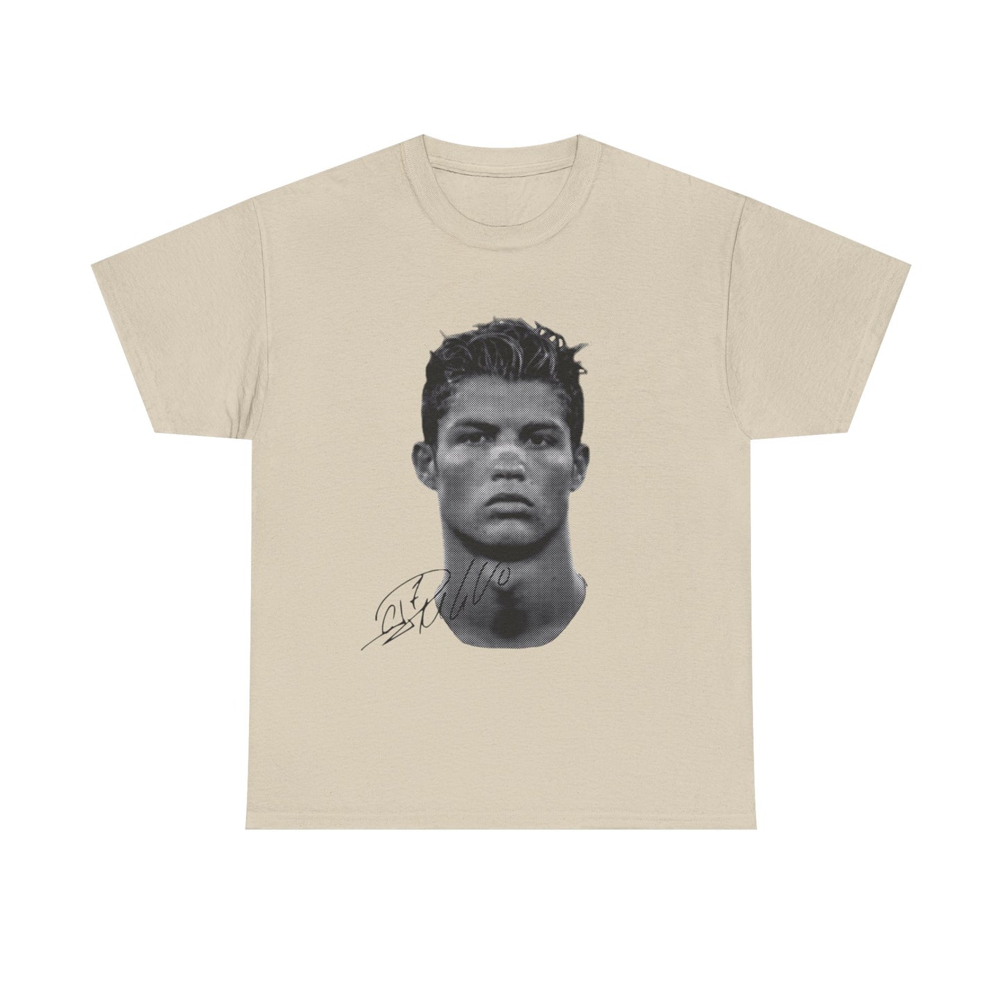 Cristiano Ronaldo Vintage Tshirt, CR7 T-shirt - Front Print -