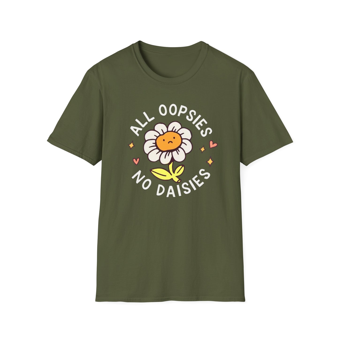 All oopsies no daisies Funny Meme Tshirt