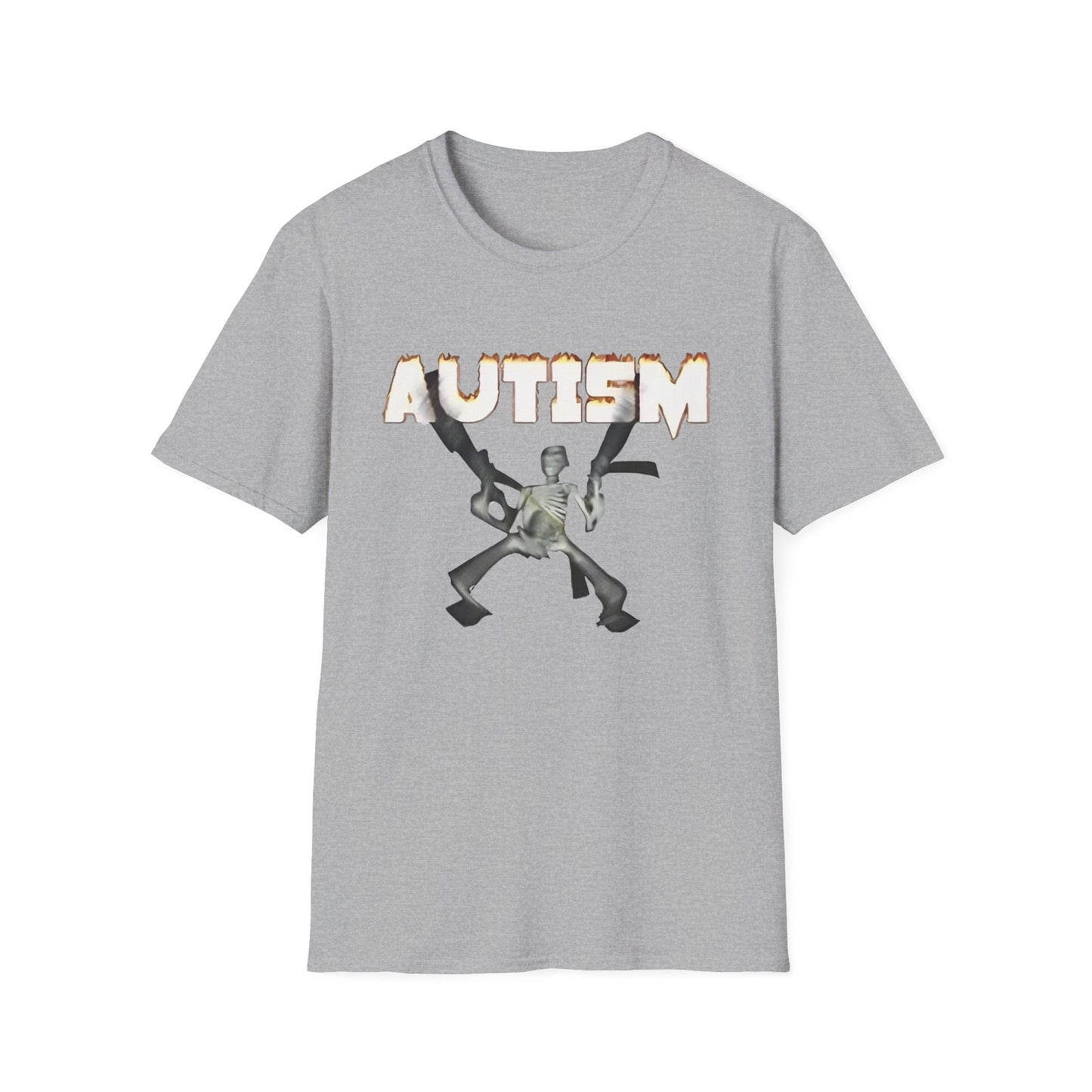 Autism Skeleton Meme T Shirt